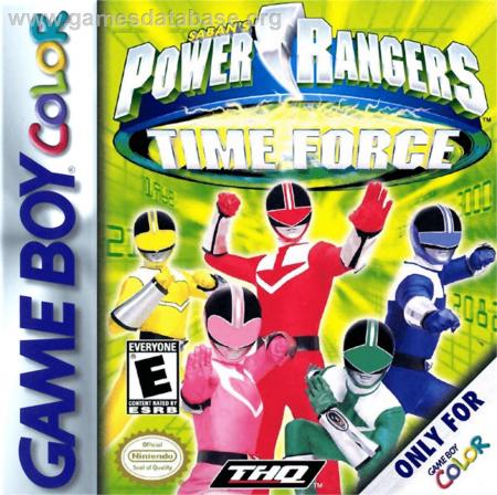 Cover Power Rangers - Time Force for Game Boy Color